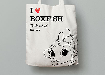 BOXFISH紙品行業布袋設計欣賞